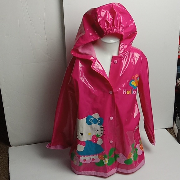 Hello Kitty Jackets & Coats Hello Kitty Raincoat Xs Poshmark